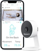 Sense-U HD Video Bebek Monitörü 1080P HD, FSA ve HSA'ya Uygun thumbnail 1