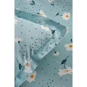Karaca Home Daisy Pamuk Çift Kişilik Pike Takımı – Mint Yeşili, Yumuşak ve Nefes Alabilen Yazlık Konfor thumbnail 9