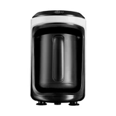 Karaca Hatır Hüp Otomatik Türk Kahve Makinesi – 5 Fincan Kapasiteli, Taşma ve Isınma Emniyetli, Krem Renk Plastik Cezveli thumbnail 1