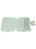 Beslenme Kutusu 4 Bölmeli Frozen Mint Yeşili Renk Kız Figürlü 1 Adet Yemek Saklama Kabı Beslenme Çantası thumbnail 2