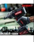 KEYANG IW20BLH AKÜLÜ DARBELİ SOMUN SIKMA SÖKME SİYAH 18 V 5 Ah 1000 nm thumbnail 2