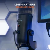 Blue Yeti USB Mikrofon PC, Mac, Oyun vb. İçin thumbnail 2