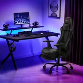 Adore Gaming ProX Ergo Oyuncu Koltuğu - Siyah S.Deri 71x126-136x77,5 cm thumbnail 4