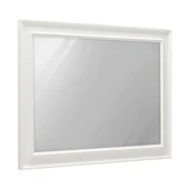 Country Şifonyer Aynası - Mat Lake Beyaz 90x65x4 cm (GxYxD) thumbnail 1