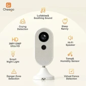 Cheego Akıllı Bebek Monitörü WiFi-CCA3-W- Duvar Montajı thumbnail 2