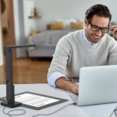 CZUR Lens1200 Pro Taşınabilir Belge Tarayıcı, 12MP USB Kamerası thumbnail 3