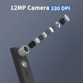 CZUR Lens1200 Pro Taşınabilir Belge Tarayıcı, 12MP USB Kamerası thumbnail 2