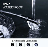 DEPSTECH Endüstriyel Endoskop, 5.5mm 1080P HD Turuncu - 5m thumbnail 3