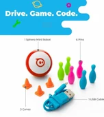 Sphero Mini (Kırmızı) Uygulama Destekli Programlanabilir Robot Topu thumbnail 2