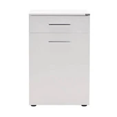 Diamond Çamaşır Sepetli ve Çekmeceli Çok Amaçlı Dolap-Lake Beyaz 52x83x38 cm (GxYxD) thumbnail 4