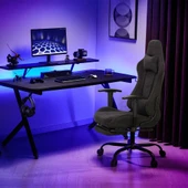 Adore Gaming ProX Ergo Oyuncu Koltuğu - Koyu Gri Kumaş 71x126-136x77,5 cm thumbnail 4