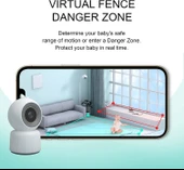 Cheego 3MP HD Akıllı Kameralı ve Sesli Bebek Monitörü thumbnail 2