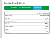 3'lü Paket Dondurularak Kurutulmuş Kavun (Freeze Dried Kavun) Freeze Dry Kavun Kurusu 3x15 gr thumbnail 3