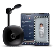 Nanit Pro Akıllı Bebek Monitörü ve Duvar Montajı - 1080p - Siyah thumbnail 1