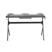 Ryze Extreme Karbon Fiber RGB Oyuncu Masası - Siyah 120x60x76 cm thumbnail 2