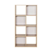 Vera 8 Bölmeli Kitaplık-Sonoma 61x121x30 cm (GxYxD) thumbnail 4