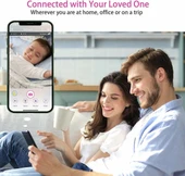 iBaby M8 2K Akıllı Bebek Monitörü, 2 Yönlü Konuşma thumbnail 2