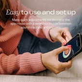 Nanit Ses ve Işık Akıllı Bebek Gece Lambası ve Ses Makinesi thumbnail 3