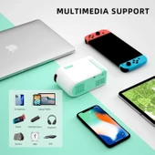 ismua Taşınabilir Mini Projektör thumbnail 3