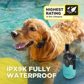 Dogtra 200iQ Uzaktan Eğitim E-Tasması 4,5+ Kg Köpekler - Turkuaz thumbnail 5