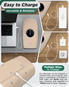 Lunix LX7 Elektrikli El Masaj Aleti, Kompresyonlu, Artrit, Ağrı Kesici - Bej thumbnail 4