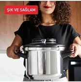 TEFAL Clipso+ Chef Düdüklü Tencere - 6L thumbnail 5