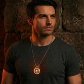 Ateşin Hükümdarı EJDARHA: 925 Ayar Oksitli Gümüş Erkek Kolye thumbnail 3