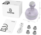 COMFIER Kablosuz Elektrikli Saç Derisi Masaj Cihazı - Mor thumbnail 6