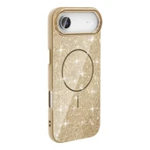 Apple iPhone 17 Air Kılıf M-safe Şarj Özellikli Parlayan Simli Zore Okso Kapak thumbnail 9