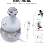 COMFIER Kablosuz Elektrikli Saç Derisi Masaj Cihazı - Açık Mavi thumbnail 5