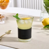 Karaca Leather Cool Touch Latte Bardağı 210 ml Siyah thumbnail 4