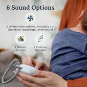 Yogasleep Hushh 2 Taşınabilir Ses Makinesi - Aydınlatmalı Düğmeler - Gri thumbnail 2