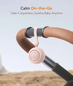 Dreamegg Taşınabilir Ses Makinesi - 19 Yatıştırıcı Ses ve Bebek Odası Işığı - Pembe thumbnail 4