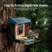 Heapets Kamera, Güneş Enerjili 2K HD Video - Mavi thumbnail 6