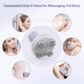 COMFIER Kablosuz Elektrikli Saç Derisi Masaj Cihazı - Mor thumbnail 3