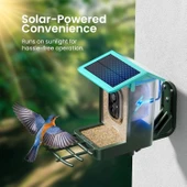 Heapets Kamera, Güneş Enerjili 2K HD Video - Nane Mavisi thumbnail 4