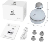 COMFIER Kablosuz Elektrikli Saç Derisi Masaj Cihazı - Açık Mavi thumbnail 6