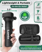 Lunix LX28 Taşınabilir El Tipi Titreşimli Masaj Aleti - Boyun, Sırt ve Bacaklar thumbnail 3