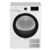 ALTUS AL KM 846 M 8 kg E Enerji Sınıfı Isı Pompalı Kurutma Makinesi Beyaz thumbnail 1