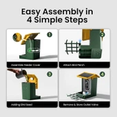 Heapets Kamera, Güneş Enerjili 2K HD Video - Sarı thumbnail 4