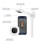 Nanit Essentials Akıllı Bebek Monitörü - Duvara Monte - 1080p HD Wi-Fi Kamera thumbnail 3