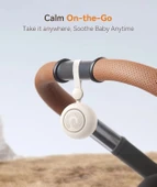 Dreamegg Taşınabilir Ses Makinesi - 19 Yatıştırıcı Ses ve Bebek Odası Işığı - Beyaz thumbnail 6