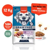 Wanpy Tahılsız Ördekli Yetişkin Köpek Maması 12 kg thumbnail 1