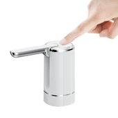 House Pratik HP82 Şarjlı Otomatik Type-C Girişli Damacana Su Pompası Beyaz thumbnail 3