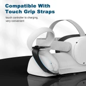 AMVR Yükseltilmiş Şarj İstasyonu - Meta Quest 2 için USB-C Şarj Kablosu thumbnail 5