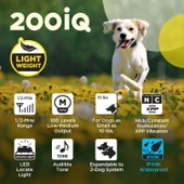 Dogtra 200iQ Uzaktan Eğitim E-Tasması 4,5+ Kg Köpekler - Siyah Leopar thumbnail 6