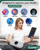 Lunix LX7 Elektrikli El Masaj Aleti, Kompresyonlu, Artrit, Ağrı Kesici - Gri thumbnail 6