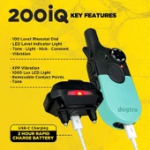 Dogtra 200iQ Uzaktan Eğitim E-Tasması 4,5+ Kg Köpekler - Turkuaz thumbnail 6