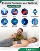 Lunix LX28 Taşınabilir El Tipi Titreşimli Masaj Aleti - Boyun, Sırt ve Bacaklar thumbnail 6