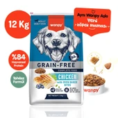 Wanpy Tahılsız Tavuklu Yetişkin Köpek Maması 12 kg thumbnail 1